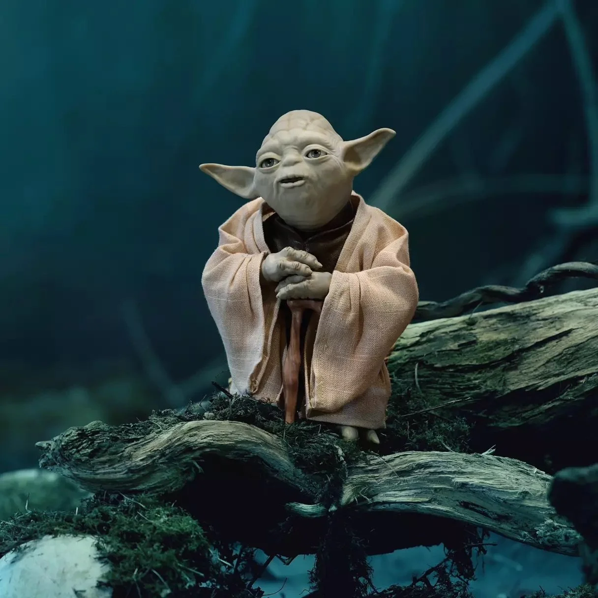 Star Wars Yoda Force Guidance Talking Action Figure on Disney